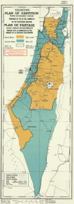 UN Partition Plan, 1947.