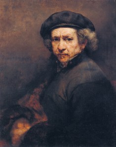 Rembrandt self-portrait.