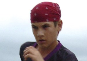 Alexander Abramson runs the 2013 ING Miami Marathon