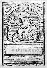 Rashi (Woodcut, France 1539)