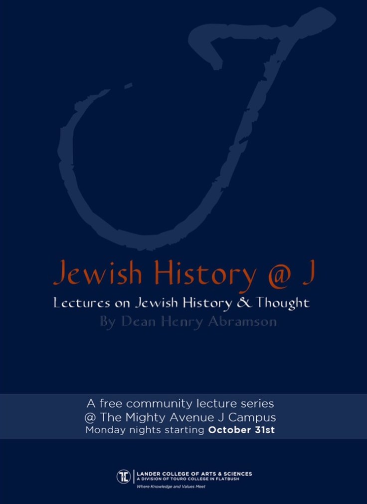 Jewish History @&nbsp;J