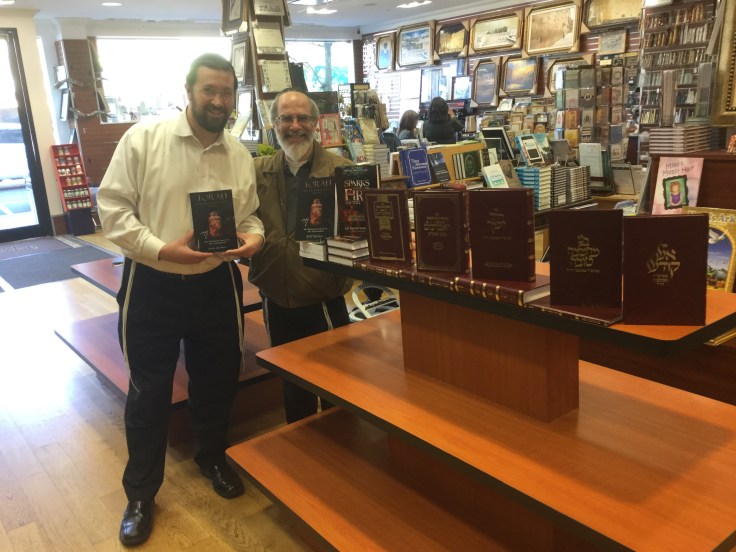 With Rabbi Ari Silverstein @ Judaica&nbsp;Plus!
