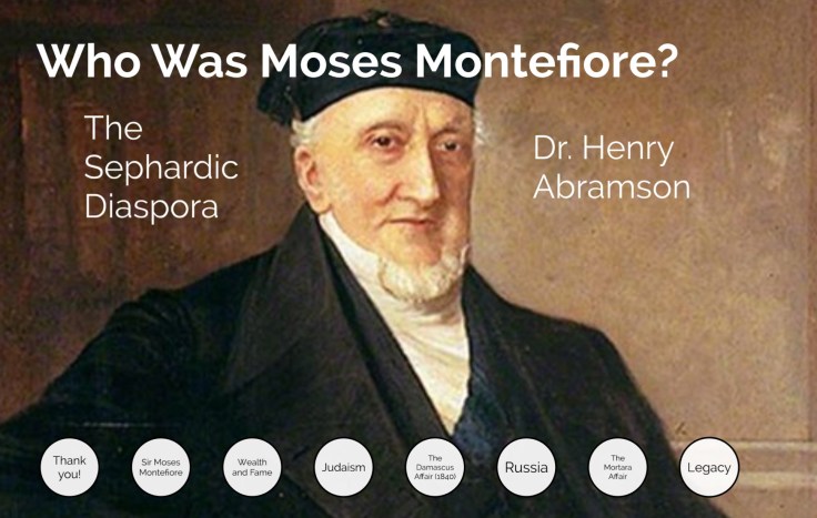 Who Was Sir Moses&nbsp;Montefiore?