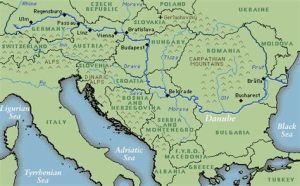 danube map