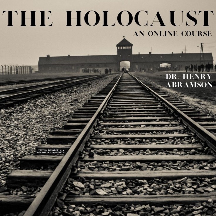 Welcome 100th Student in the Online Holocaust&nbsp;Class
