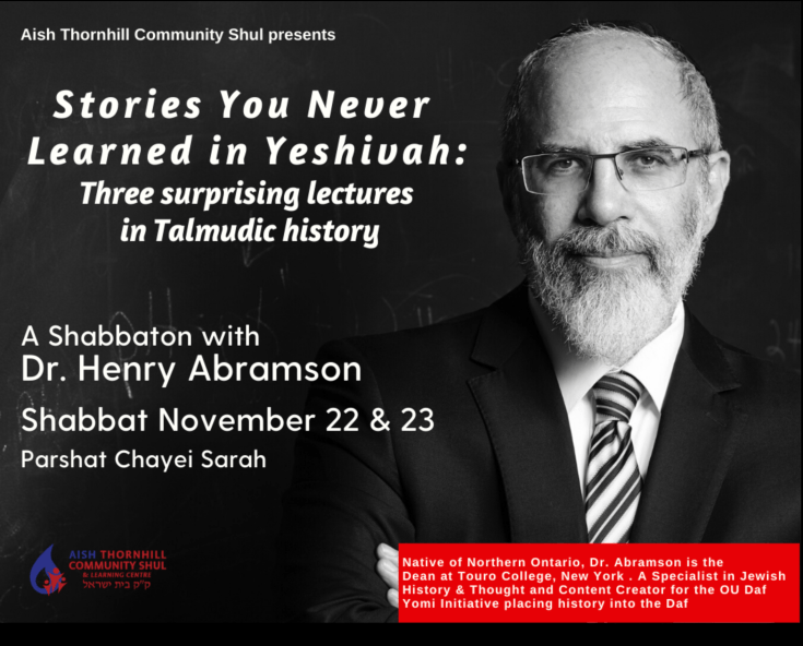 Upcoming Lectures in Toronto!