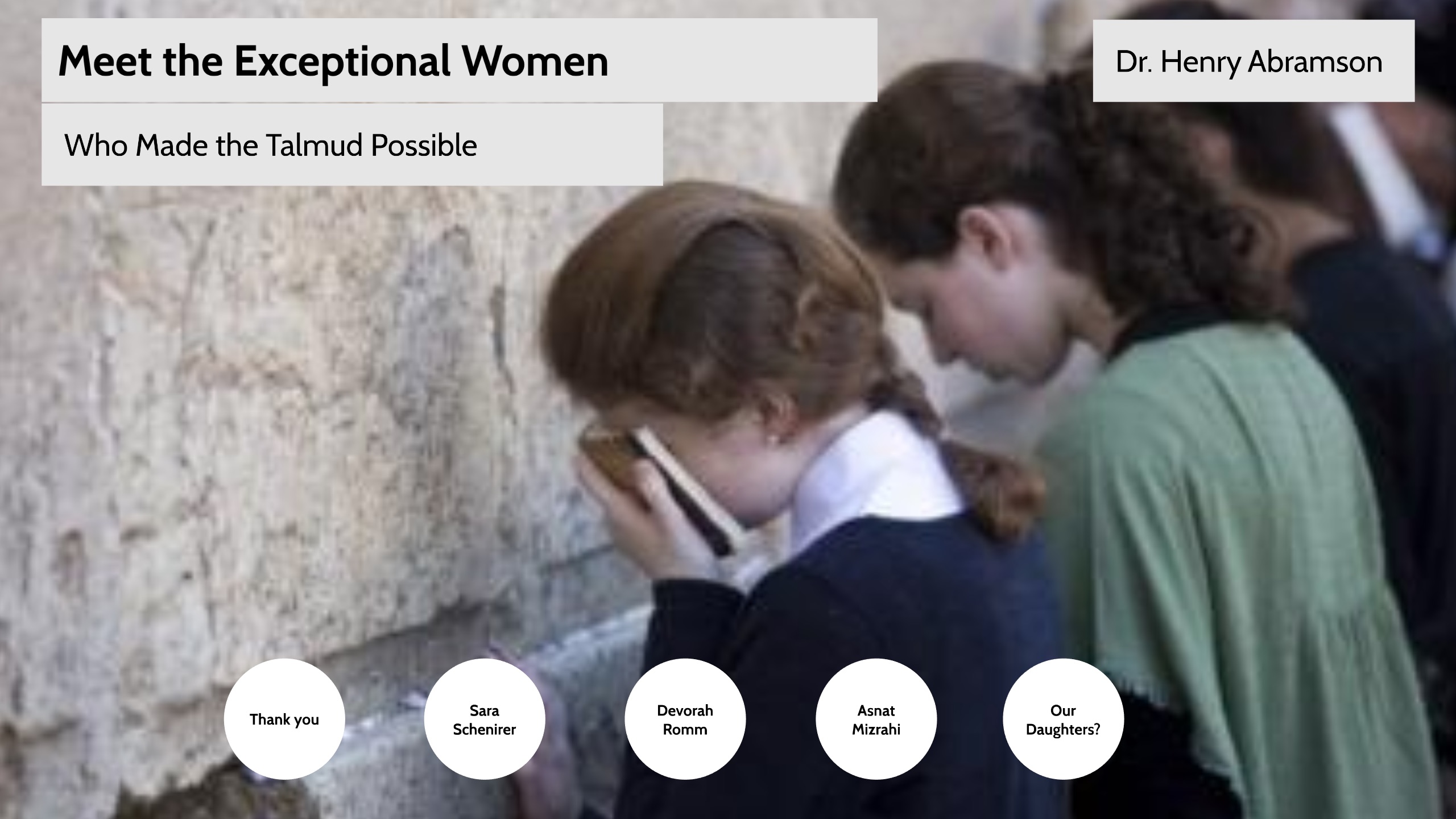 Meet the Exceptional Women who Made the Talmud Possible Meet the Exceptional Women who Made the Talmud Possible