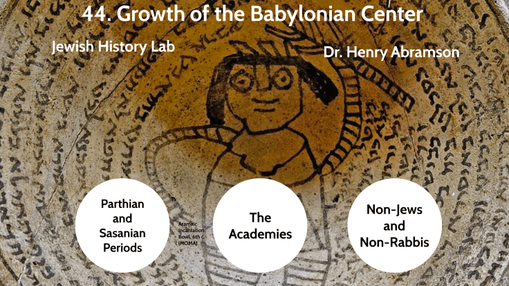 Jewish History Lab Report (January 29, 2021) Babylonian Center, Talmud, Amsterdam&nbsp;Haggadah