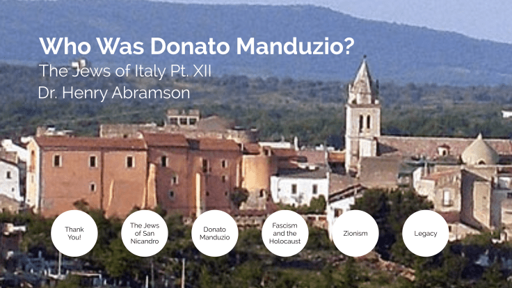 Who Was Donato&nbsp;Manduzio?