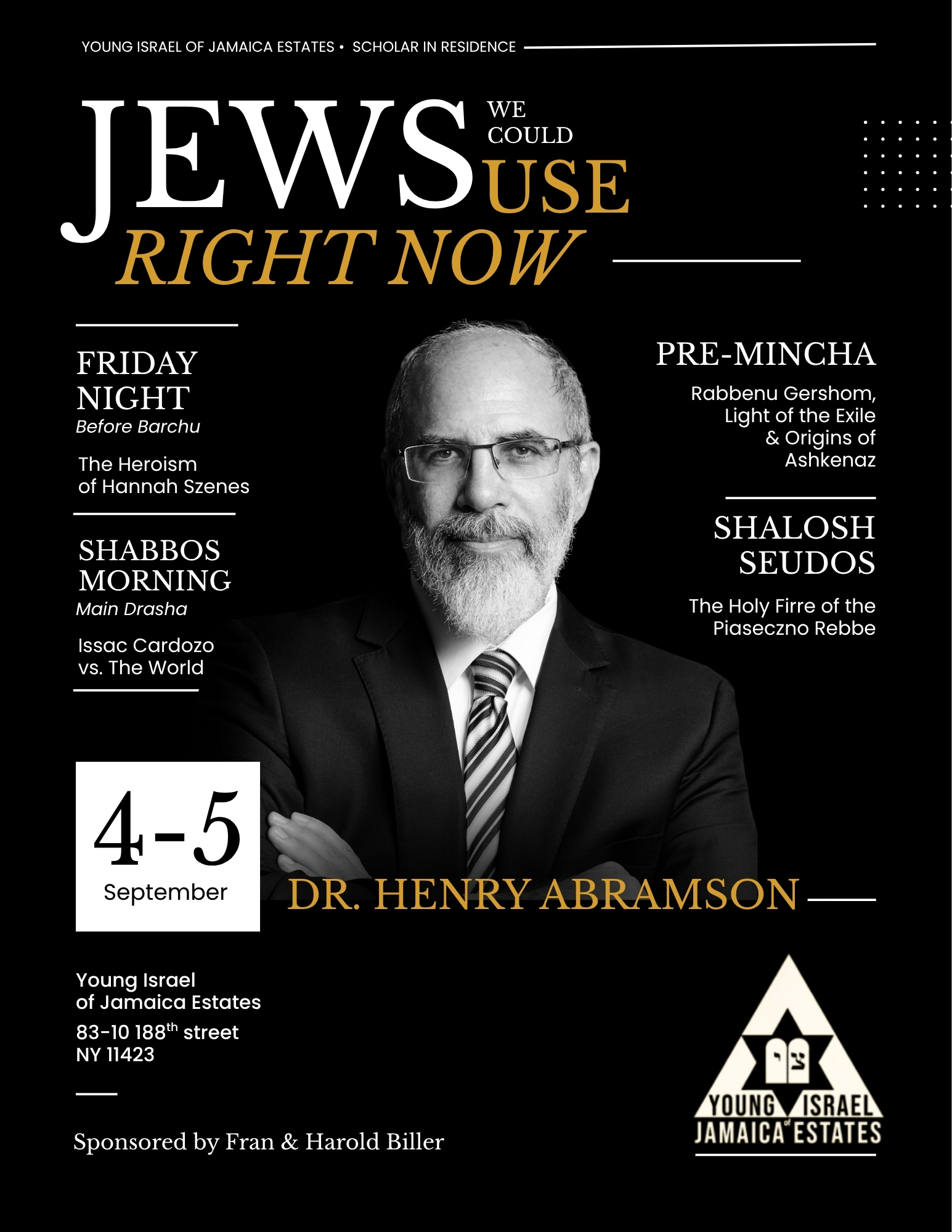 Jews we could Use Right&nbsp;Now